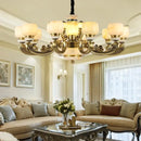 GobekUsa Jade Chandelier: Stylish Chinese Zen Living Room Lamp for Duplex Building by Guangdong Zhongshan
