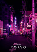GobekUsa Japanese City Landscape Canvas Wall Art