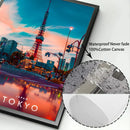 GobekUsa Japanese City Landscape Canvas Wall Art
