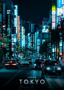 GobekUsa Japanese City Landscape Canvas Wall Art