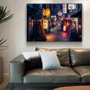 GobekUsa Japanese City Landscape Canvas Wall Art