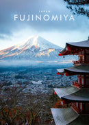 GobekUsa Japanese City Landscape Canvas Wall Art