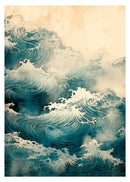 GobekUsa Japanese Hokusai Art Poster Print for Home Decor