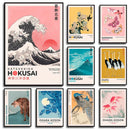GobekUsa Japanese Hokusai Art Poster Print on Canvas