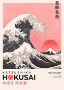 GobekUsa Japanese Hokusai Art Poster Print on Canvas