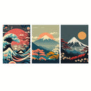 GobekUsa Japanese Nature Landscape Canvas Wall Art