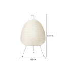 GobekUsa Japanese Style Paper Floor Lamp for Home Décor and Lighting