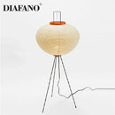 GobekUsa Japanese Style Paper Floor Lamp for Home Décor and Lighting