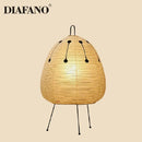 GobekUsa Japanese Style Paper Floor Lamp for Home Décor and Lighting
