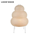 GobekUsa Japanese Style Paper Floor Lamp for Home Décor and Lighting