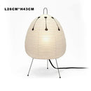 GobekUsa Japanese Style Paper Floor Lamp for Home Décor and Lighting