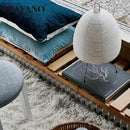 GobekUsa Japanese Style Paper Floor Lamp for Home Décor and Lighting