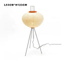GobekUsa Japanese Style Paper Floor Lamp for Home Décor and Lighting