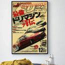 GobekUsa JDM Retro Racing Car Poster Prints