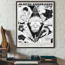 GobekUsa Jujutsu Kaisen Anime Poster Wall Art
