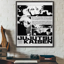 GobekUsa Jujutsu Kaisen Anime Poster Wall Art