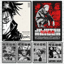 GobekUsa Jujutsu Kaisen Anime Poster Wall Art