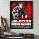 Modern jujutsu kaisen anime wall art bedroom black & white posters by Decorbites