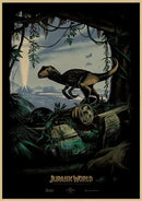 Jurassic park mosquito amber stone dinosaur canvas living room art by Decorbites