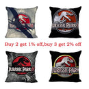 Decorbites jurassic park dinosaur pillowcase set – living room decor by Decorbites