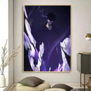 GobekUsa Kawaii Cat Anime Canvas Wall Art