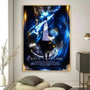 GobekUsa Kawaii Cat Anime Canvas Wall Art
