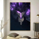GobekUsa Kawaii Cat Anime Canvas Wall Art