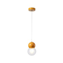 GobekUsa Kids Bedside Pendulum Light - Gourd Shape, Milky Glass, Macaron Ceiling Pendant - Pink/Yellow/Blue