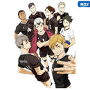 GobekUsa Kids Haikyuu Volleyball Anime Canvas Poster