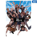 GobekUsa Kids Haikyuu Volleyball Anime Canvas Poster