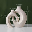 GobekUsa Large 21cm CAPIRON Ceramic Vase Home Decor