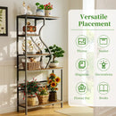 GobekUsa Large 5-Tier Industrial Plant Stand Shelf