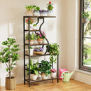 GobekUsa Large 5-Tier Industrial Plant Stand Shelf