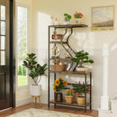 GobekUsa Large 5-Tier Industrial Plant Stand Shelf