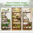 GobekUsa Large 5-Tier Industrial Plant Stand Shelf