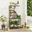 GobekUsa Large 5-Tier Industrial Plant Stand Shelf