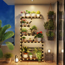 GobekUsa Large 5-Tier Industrial Plant Stand Shelf