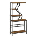 GobekUsa Large 5-Tier Industrial Plant Stand Shelf