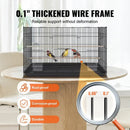GobekUsa Large Metal Bird Cage for Cockatiels & Parakeets