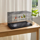 GobekUsa Large Metal Bird Cage for Cockatiels & Parakeets