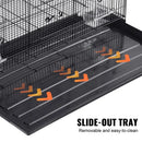 GobekUsa Large Metal Bird Cage for Cockatiels & Parakeets