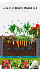 GobekUsa Large Plastic Flower Pot for Indoor & Outdoor Gardening