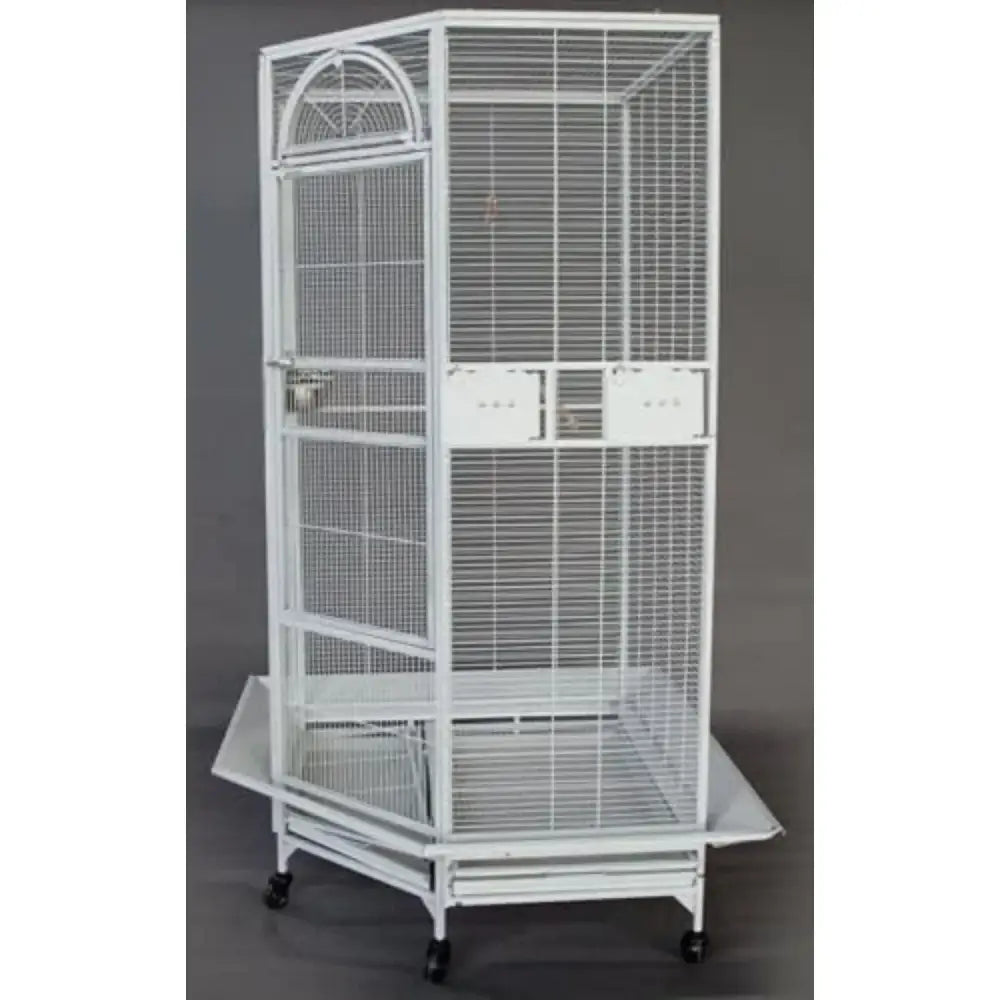 GobekUsa Large Wrought Iron Parrot Cage with Rolling Base, photo 3 of 23
