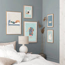 GobekUsa "Laundry Girl Nordic Wall Art Print"