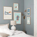GobekUsa "Laundry Girl Nordic Wall Art Print"