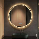 GobekUsa LED Backlit Round Bathroom Vanity Mirror