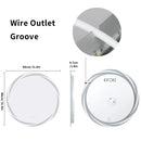 GobekUsa LED Backlit Round Bathroom Vanity Mirror