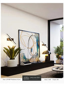 GobekUsa Led Black Rechargeable 330 Rotated Wall Sconce