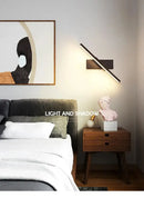 GobekUsa Led Black Rechargeable 330 Rotated Wall Sconce