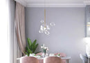 GobekUsa LED Bubble Ball Chandelier for Home Dining